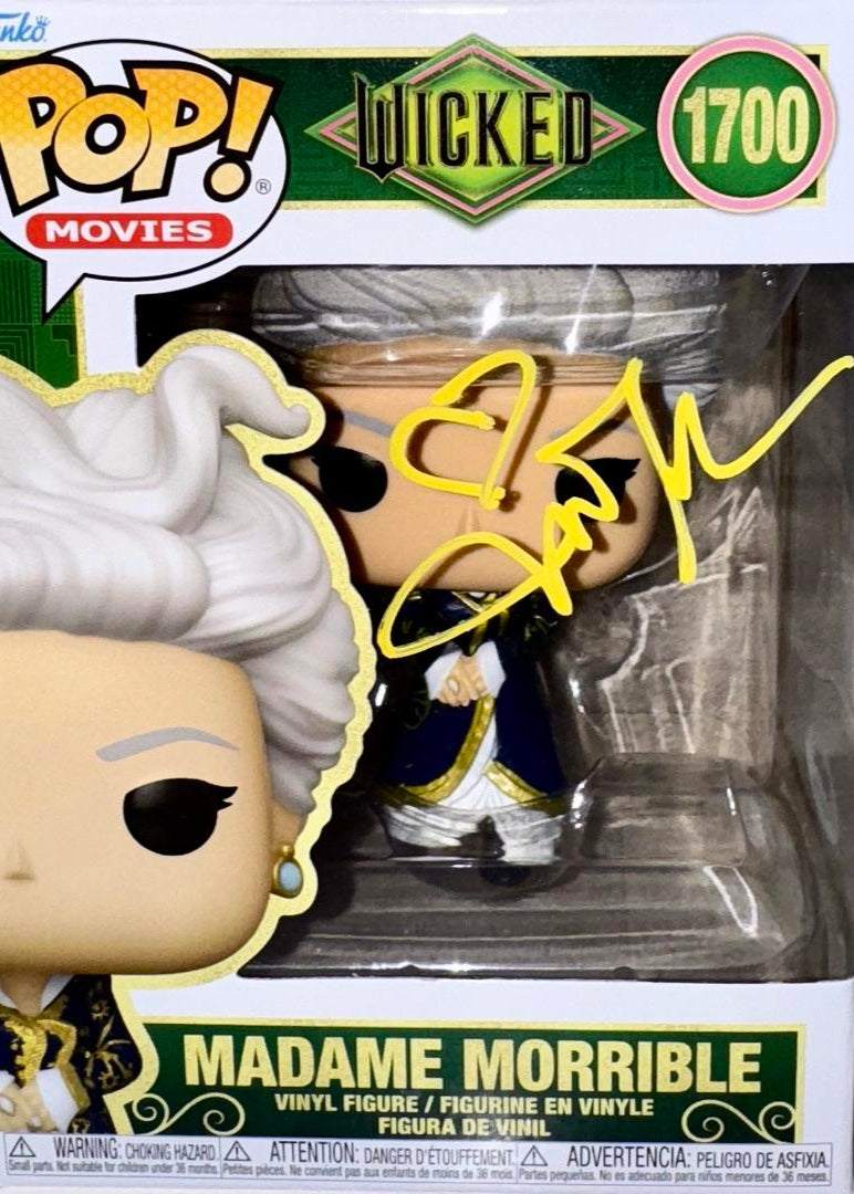 Michelle Yeoh Signed Funko Pop #1700 "Madame Morrible" (Wicked) - PSA COA #02